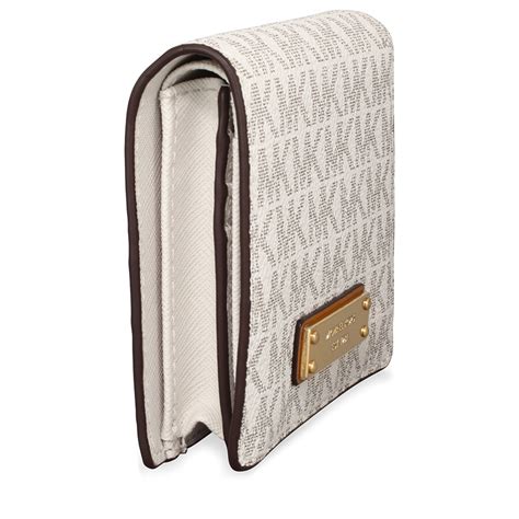 michael kors jet set card wallet|michael kors vanilla jet set.